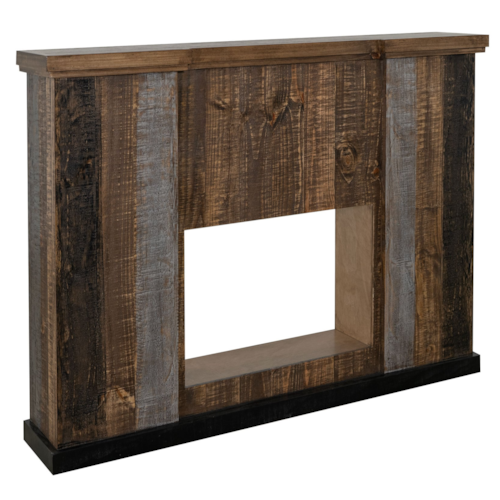 Rustic Fireplace Mantel
