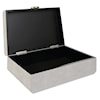 Uttermost Lalique Lalique White Shagreen Box