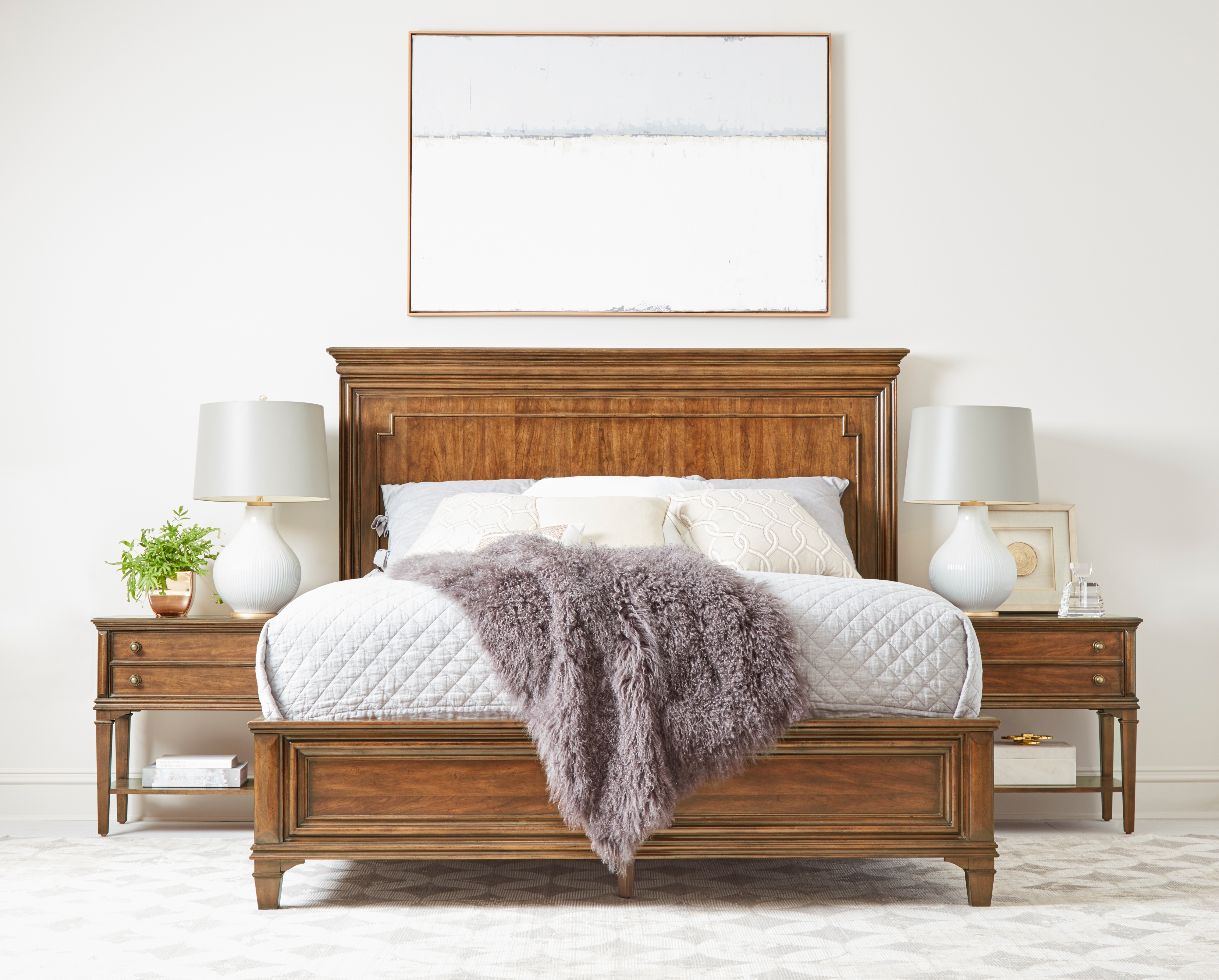 A.R.T. Furniture Inc Newel 2941261406x1+2941411406x2 King Bedroom Set