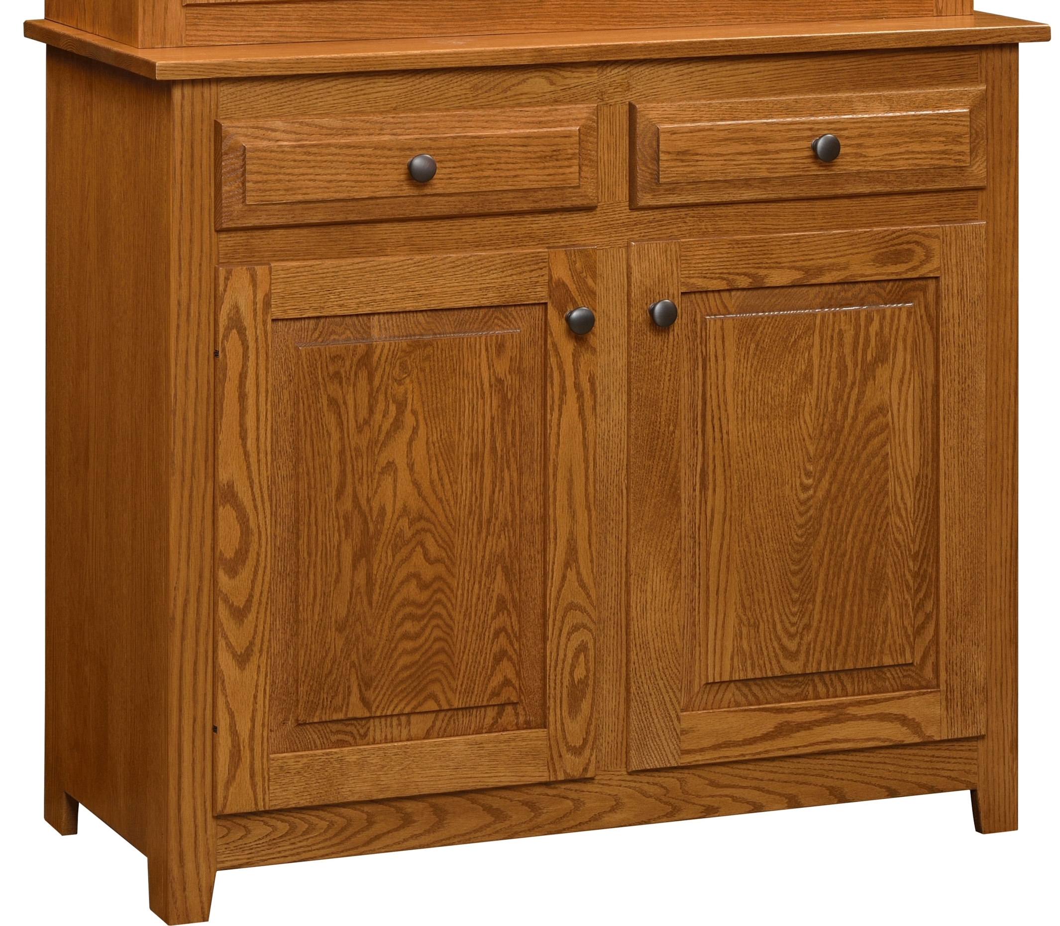 Custom Amish 2-Door Hutch Base