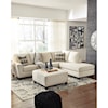 Signature Design by Ashley Furniture Abinger 2-Piece Sectional w/ Chaise and Sleeper