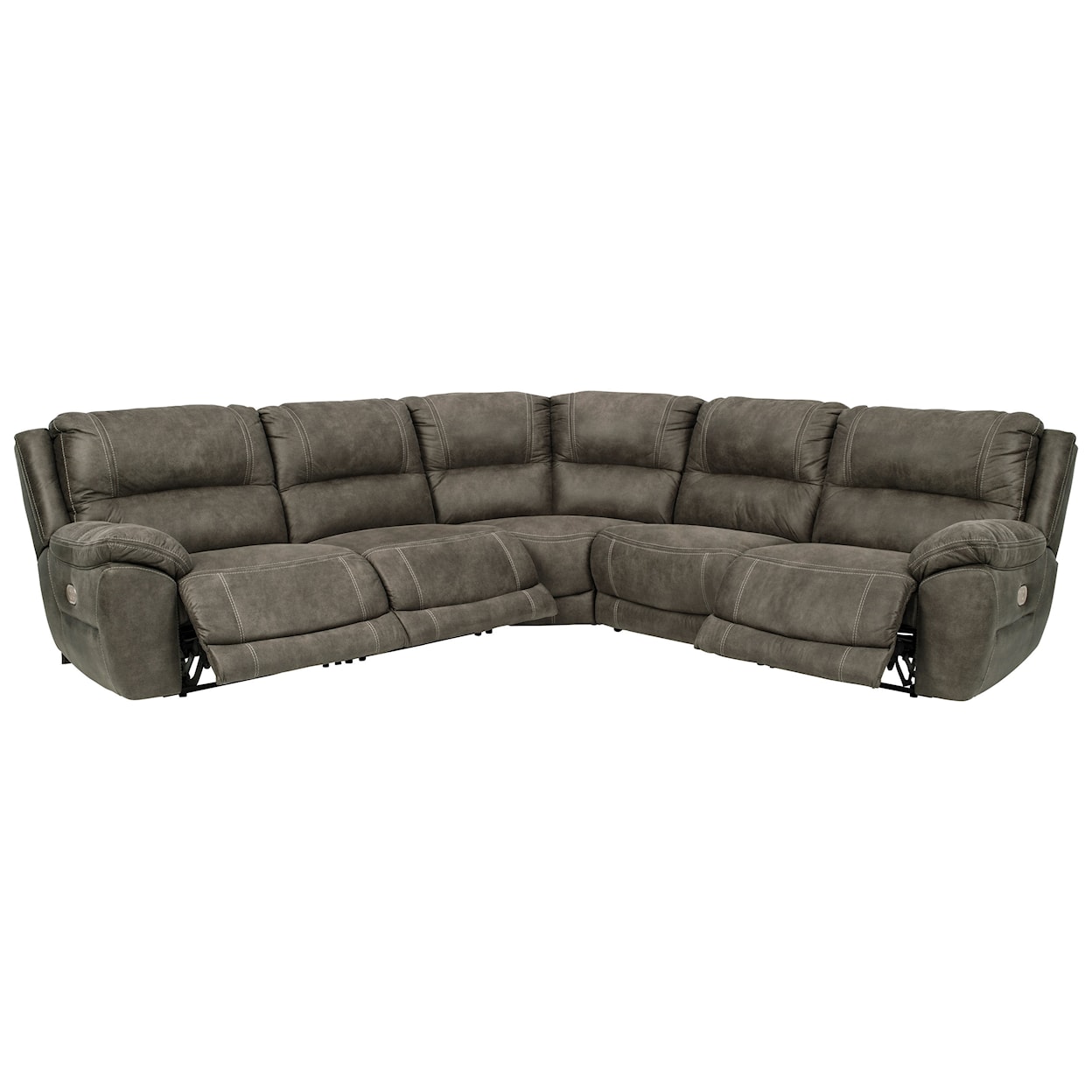 Ashley Furniture Signature Design Cranedall Power Reclining Sectional