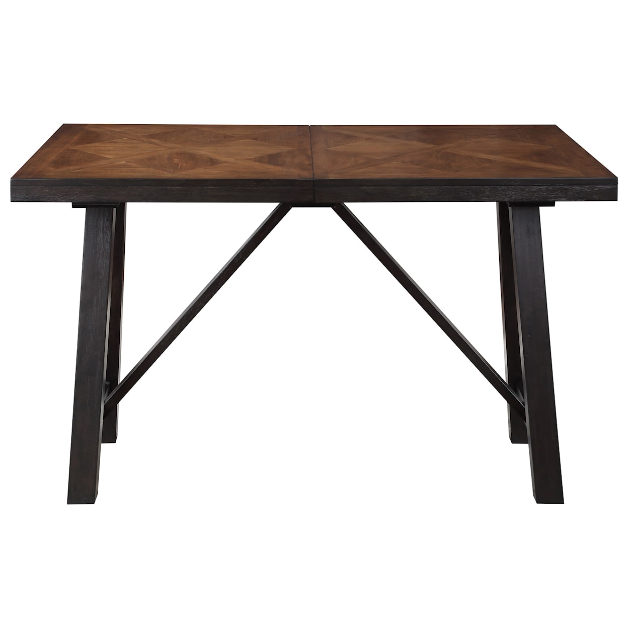 Steve Silver Hailey HAILEY BLACK & BROWN PUB TABLE |