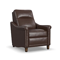 Transitional Power Recliner with Power Headrest