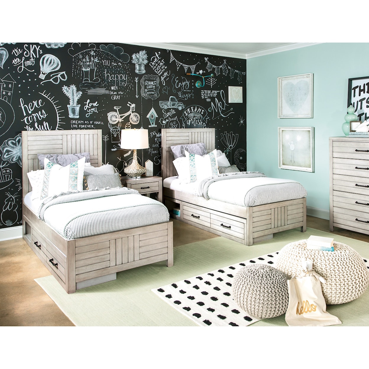 Legacy Classic Kids Summer Camp Twin Panel Bed