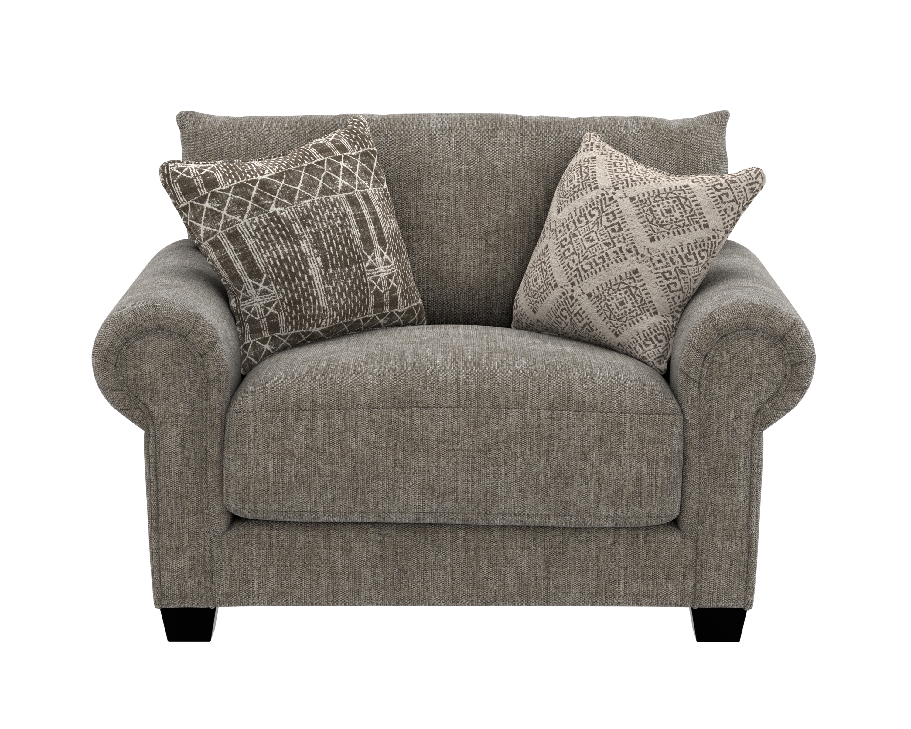 Jackson Furniture Barrett Chair and a Half with 2-Throw Pillows