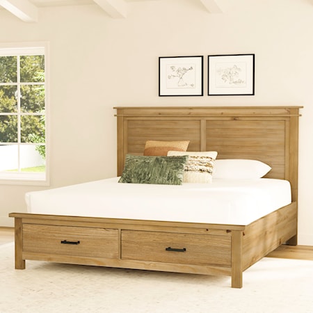 Queen Storage Bed