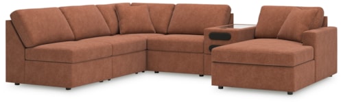 6-Piece Sectional With Chaise
