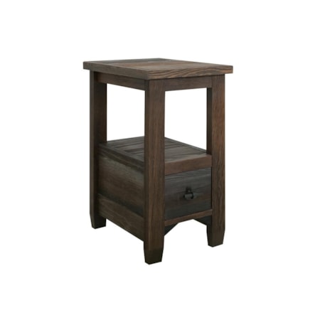 1-Drawer Chairside Table