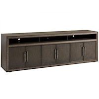 Hampton Long Media/Home Office Console with File Cabinet