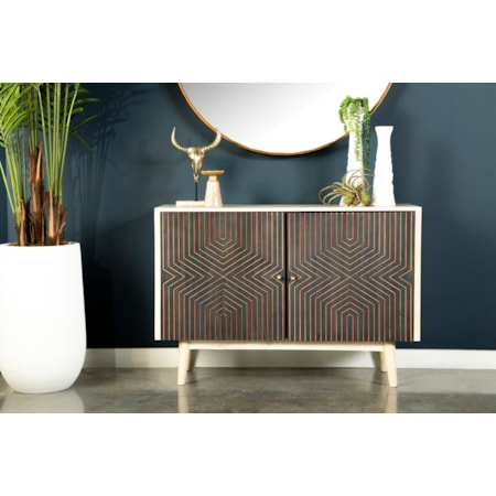 Ixora Wood Accent Cabinet and