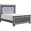 Homelegance Allura Queen Panel Bed with LED Lights