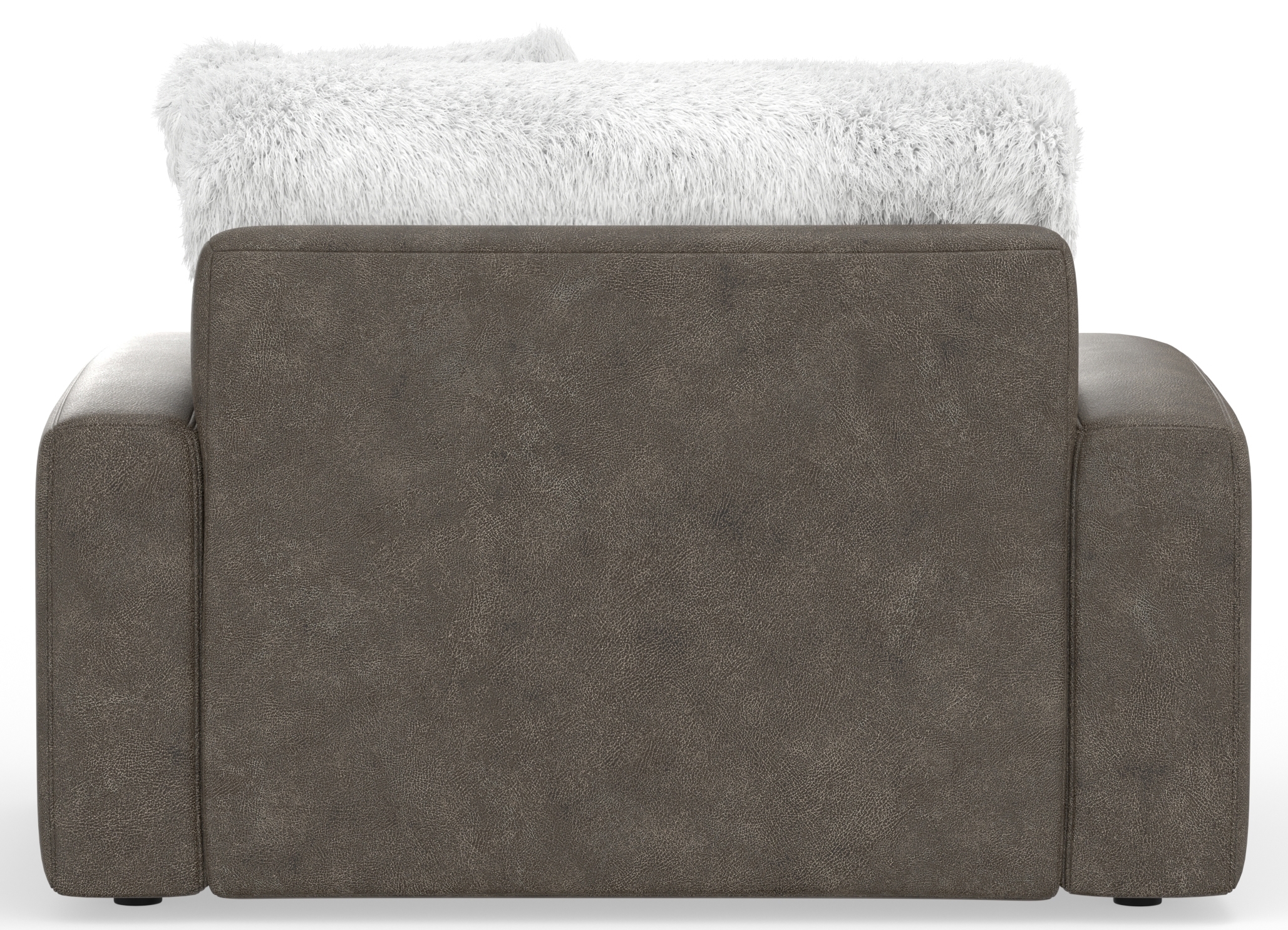 Jackson Furniture Snowball Faux Fur Chair and a Half