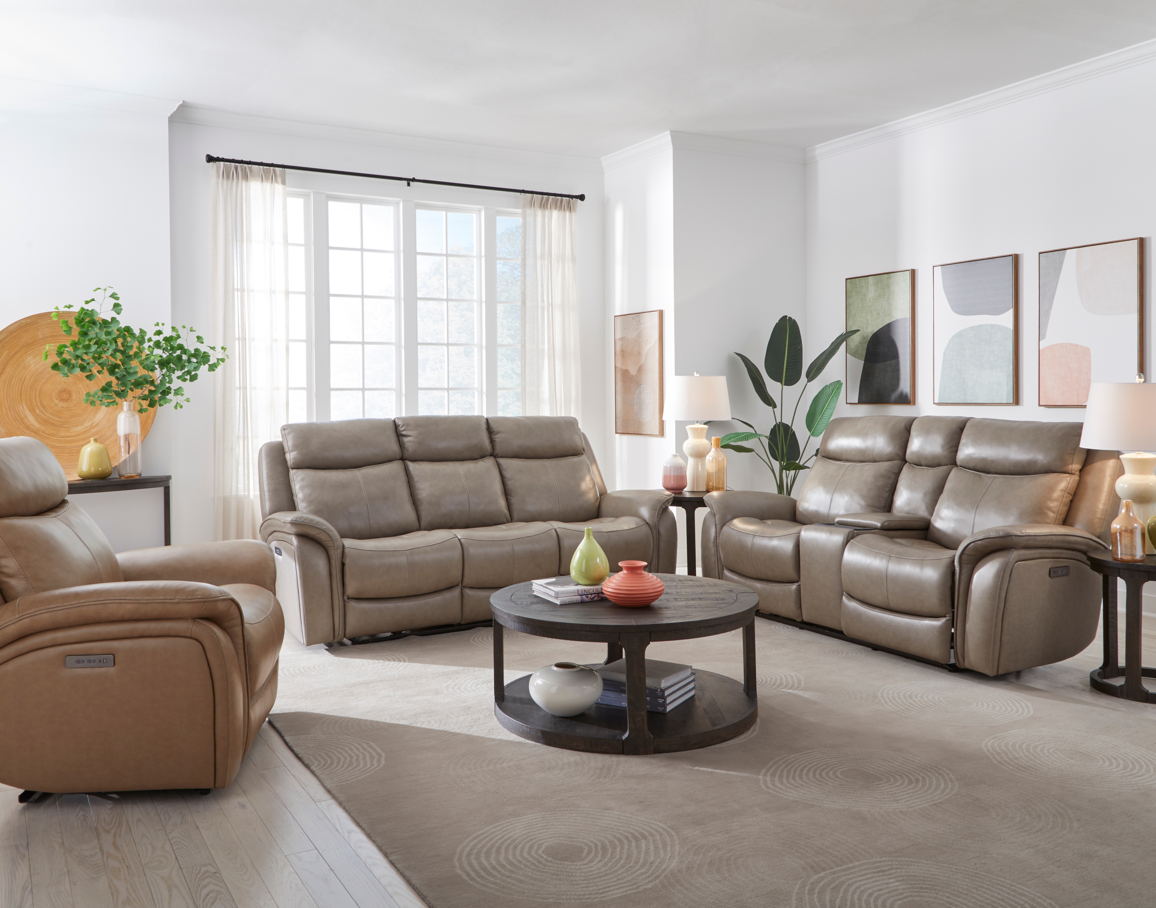 Power Headrest Sofa With Zero Gravity