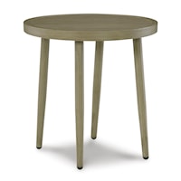 Casual Outdoor End Table