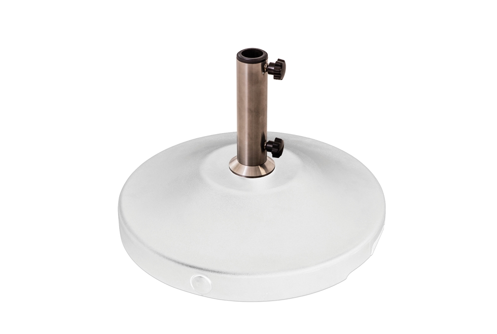120 lb. Round Weighted Market Umbrella Base w/Wheels
