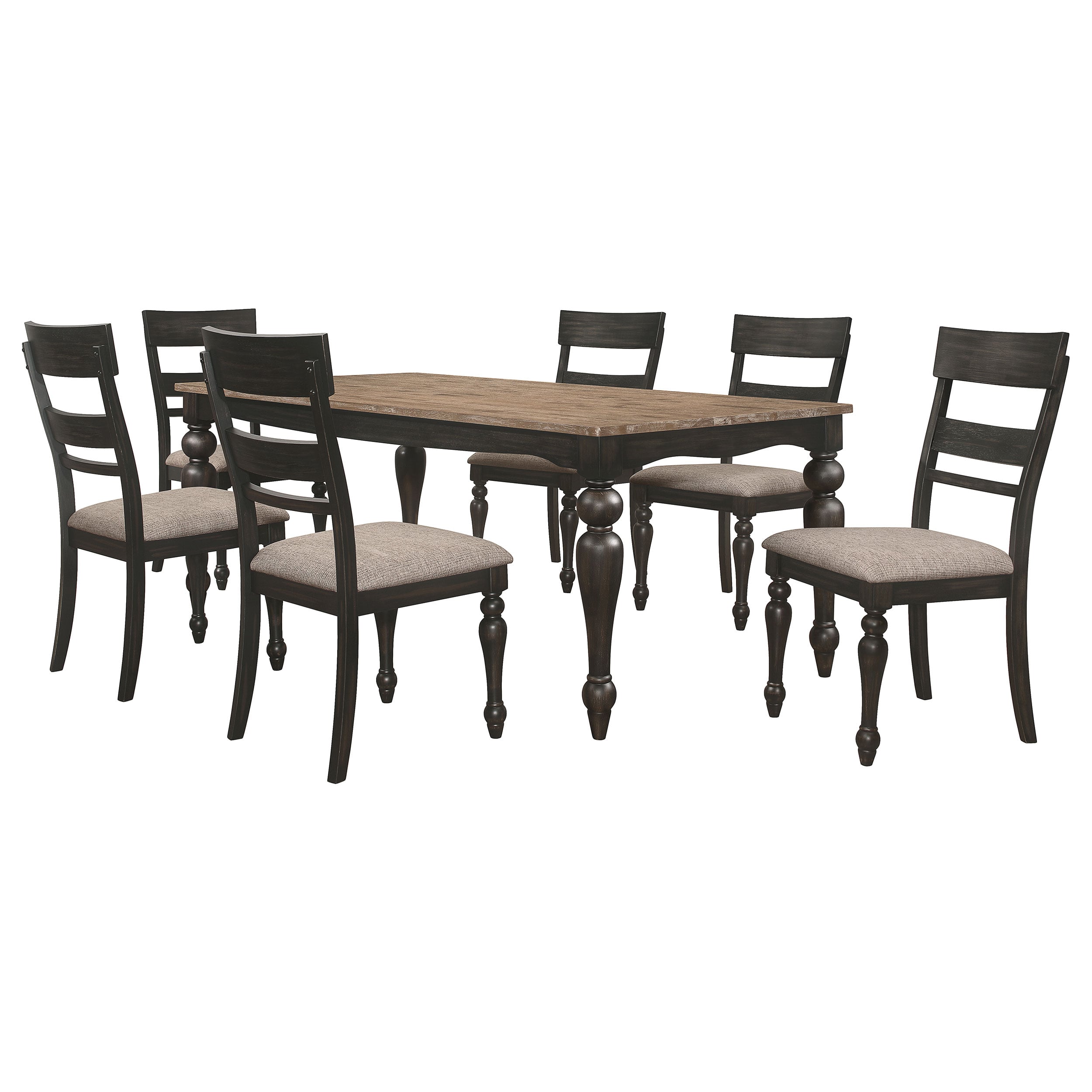 Bridget 7-piece Dining Set Through