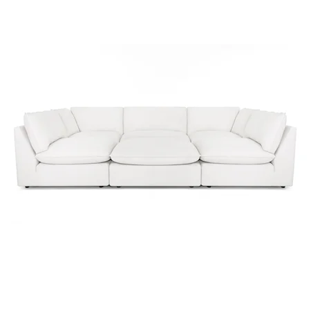 Contemporary 6-Piece Sectional Sofa