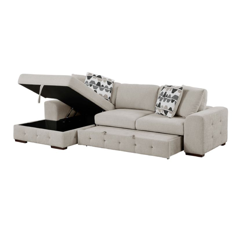 2-Piece Sectional Sofa with Left Chaise