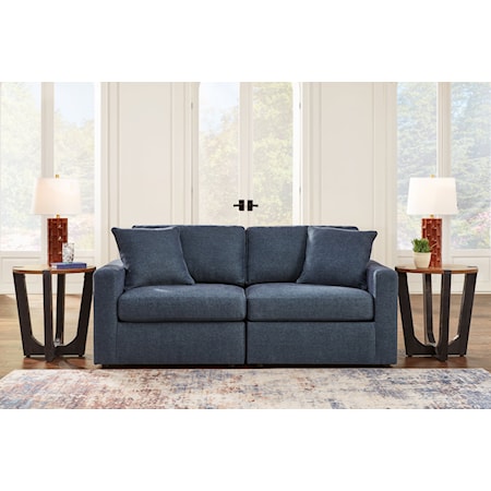 2-Piece Sectional Loveseat