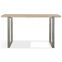 Contemporary Console Table with Metal Legs