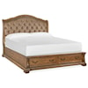 Magnussen Home Durango Bedroom California King Upholstered Sleigh Bed