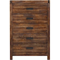 Contemporary 5-Drawer Chest