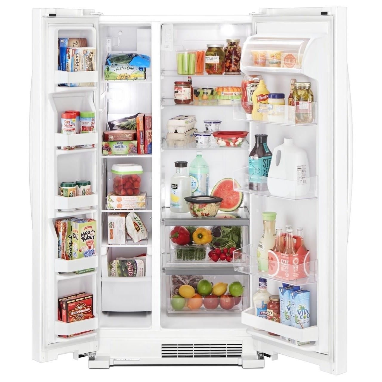 Side By Side Freestanding Refrigerator