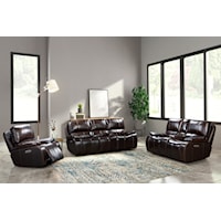 Casual 3-Piece Living Room Set