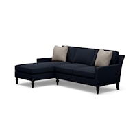 Leonardo 2-Piece Customizable Chaise Sectional