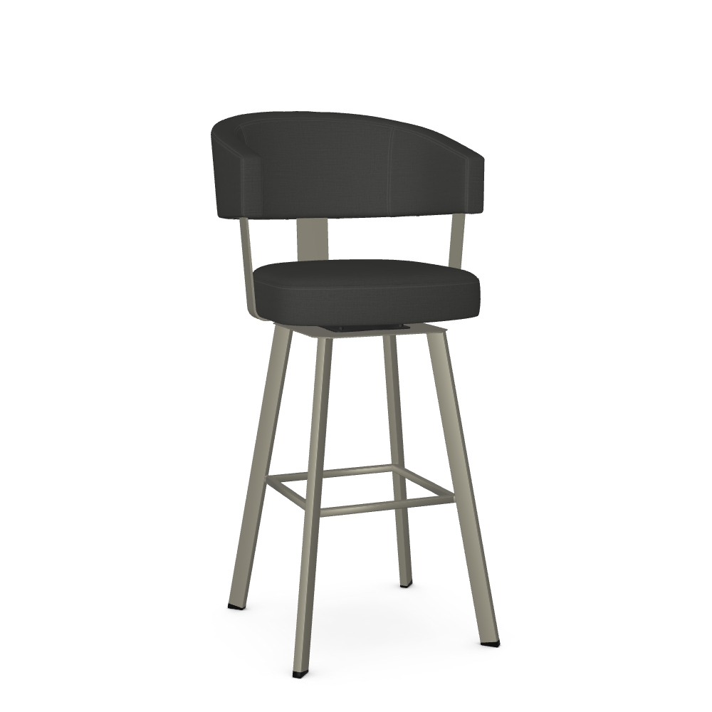 Upholstered Swivel Bar Stool