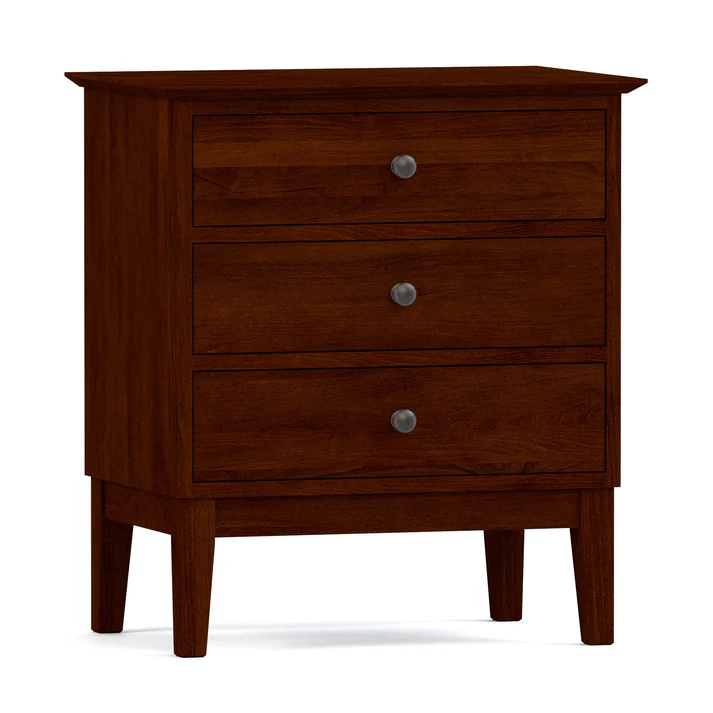 Stickley Origins Gable Road Three-Drawer Nightstand