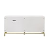 Accentrics Home Accents White Modern Glam Sideboard