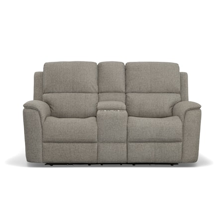 Reclining Console Loveseat