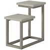 Riverside Furniture Venus 2-Tier Chairside Table