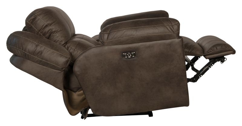 Catnapper Ferrington Power Headrest Lay Flat Recliner w/ Lumbar