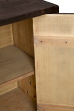 Furniture Classics  Rustic 3-Drawer Sideboard with Double Cabinet Doors