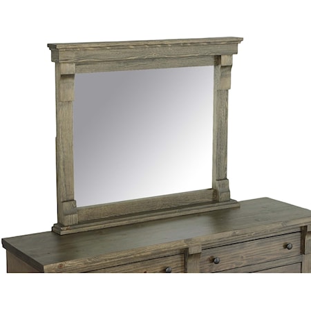 Rustic Dresser Mirror