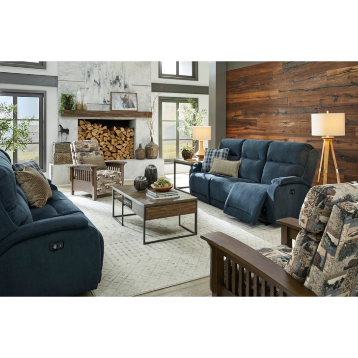 Best Home Furnishings Field & Stream Manual Reclining Loveseat