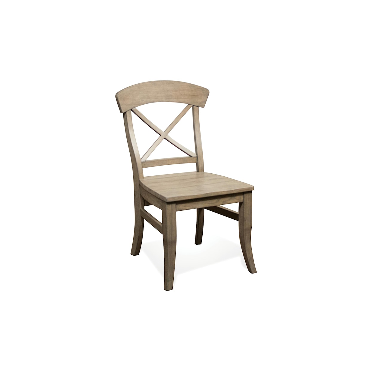 Riverside Furniture Regan X-Back Dining Side Chair