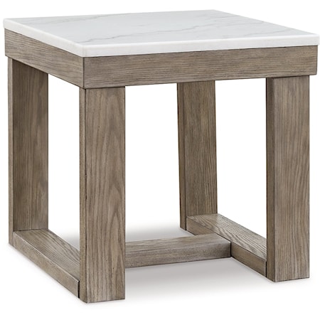 Square End Table