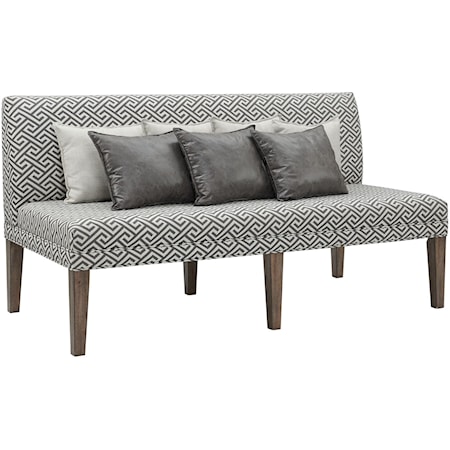 Upholstered Dining Settee