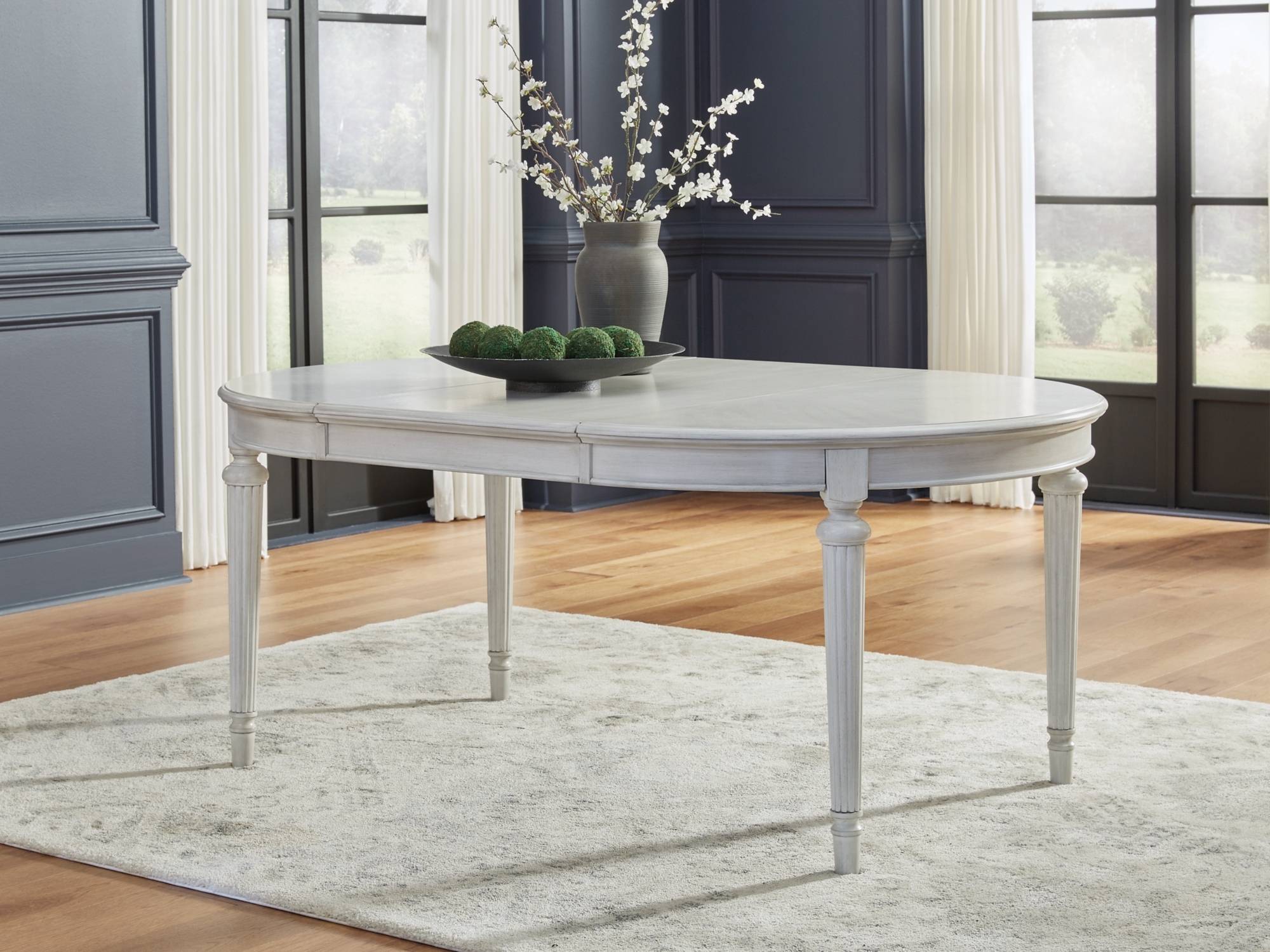 Oval Dining Room Ext Table