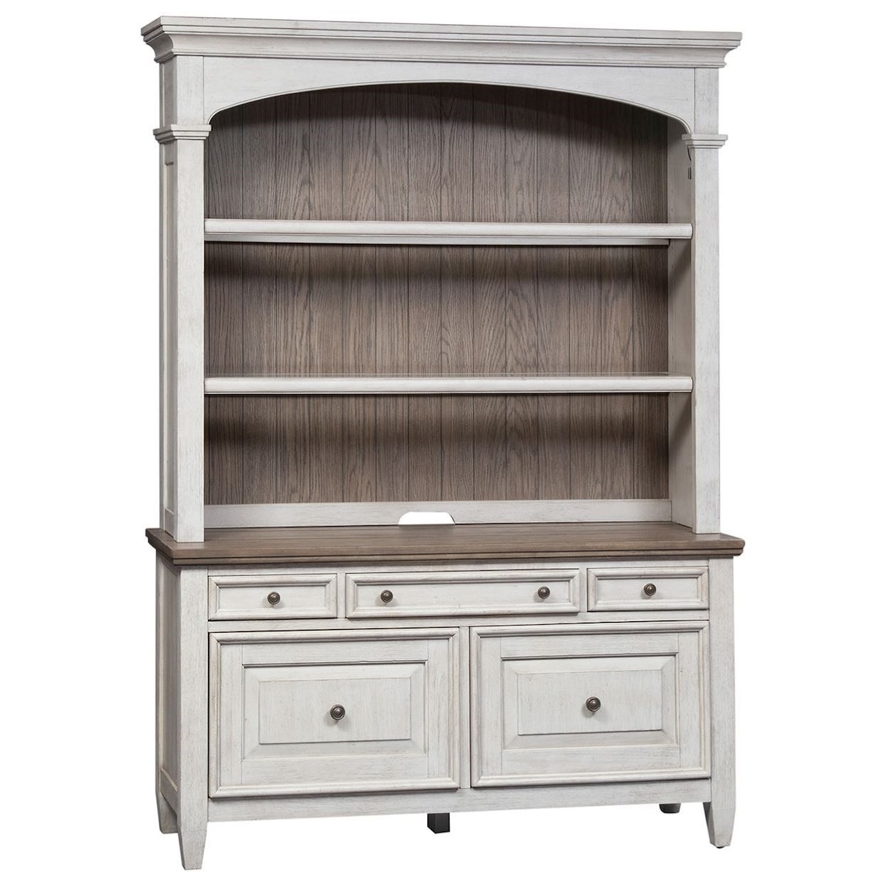 Liberty Furniture Heartland Credenza and Hutch