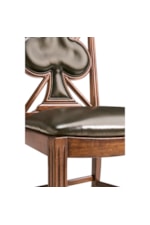 Jonathan Charles JC Traditional Traditional Playing Card "Club" Side Chair