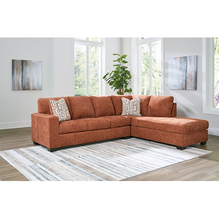 2-Piece Sectional With Chaise