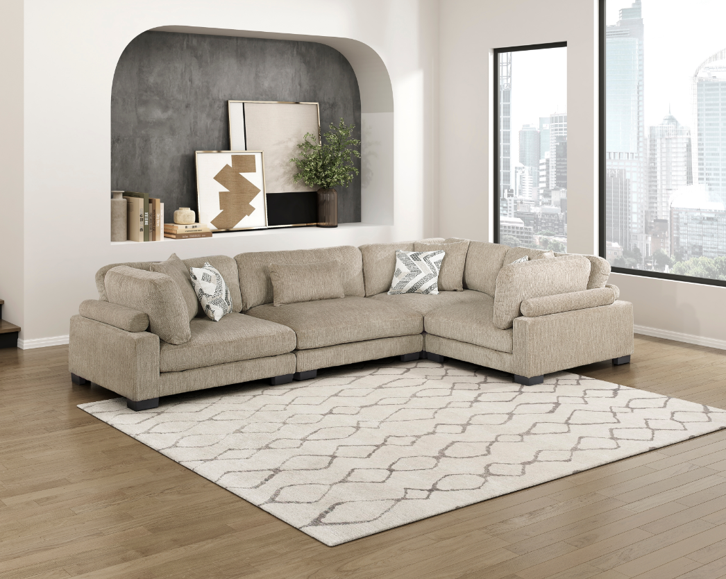 4-Piece Sectional Sofa