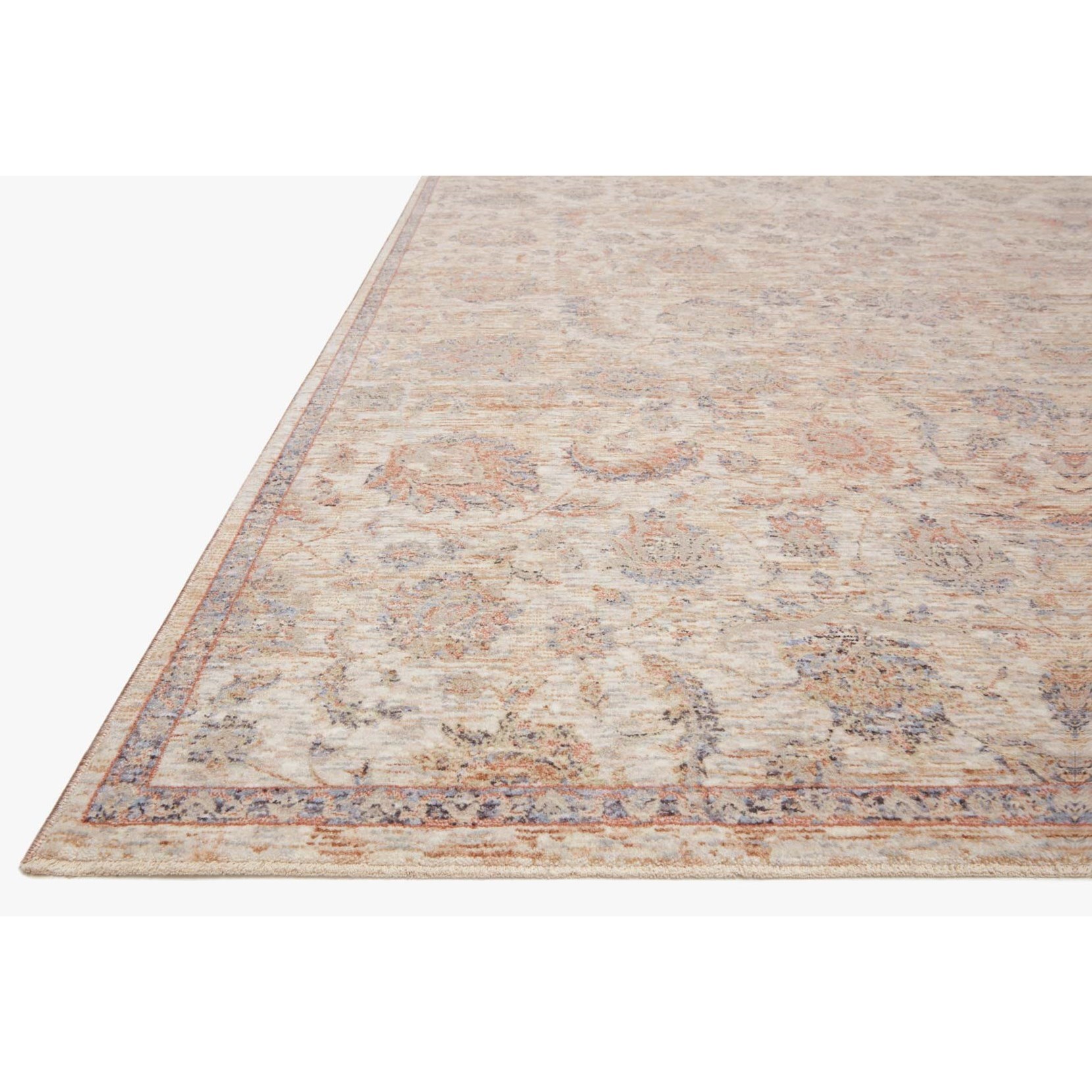 2'7" x 12'0" Beige / Multi Rug