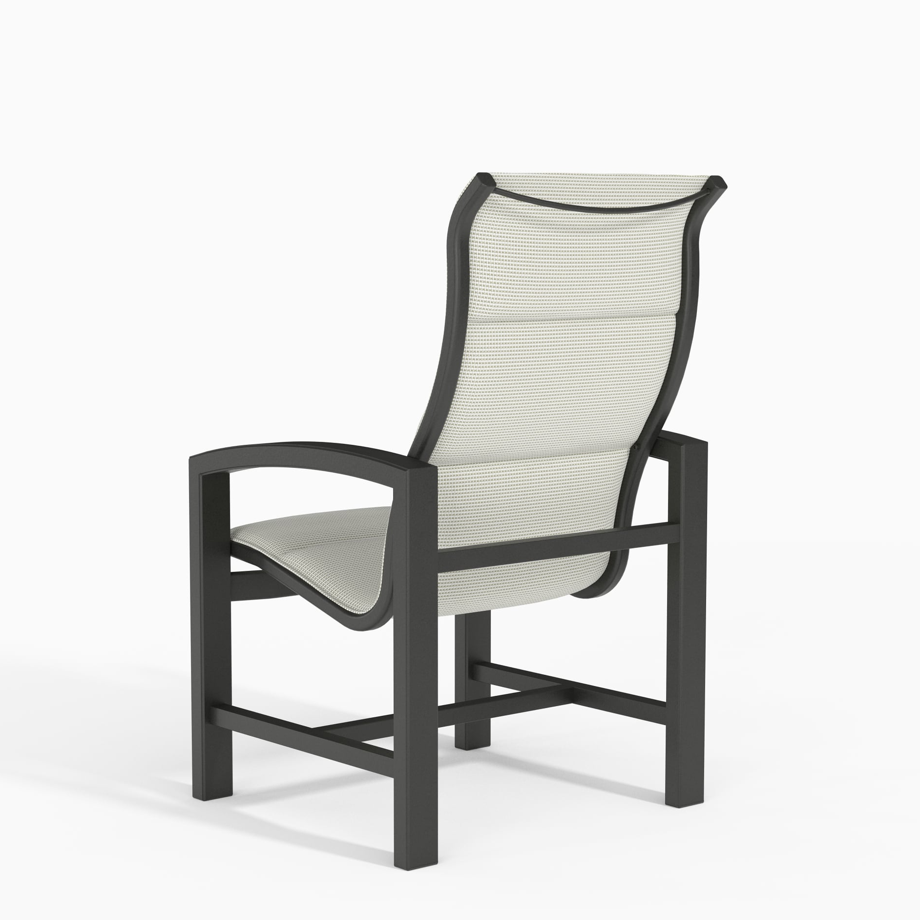 Tropitone Lakeside High-Back Padded Sling Dining Chair