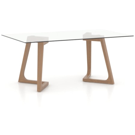 Glass Top Dining Table